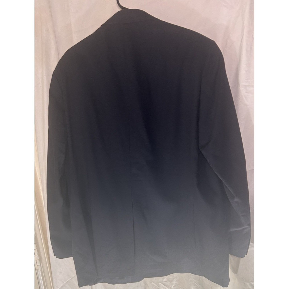 Chaps Ralph Lauren Mens Blazer Sport Coat Navy Blue Wool Cashmere 46R Canada - Picture 4 of 8